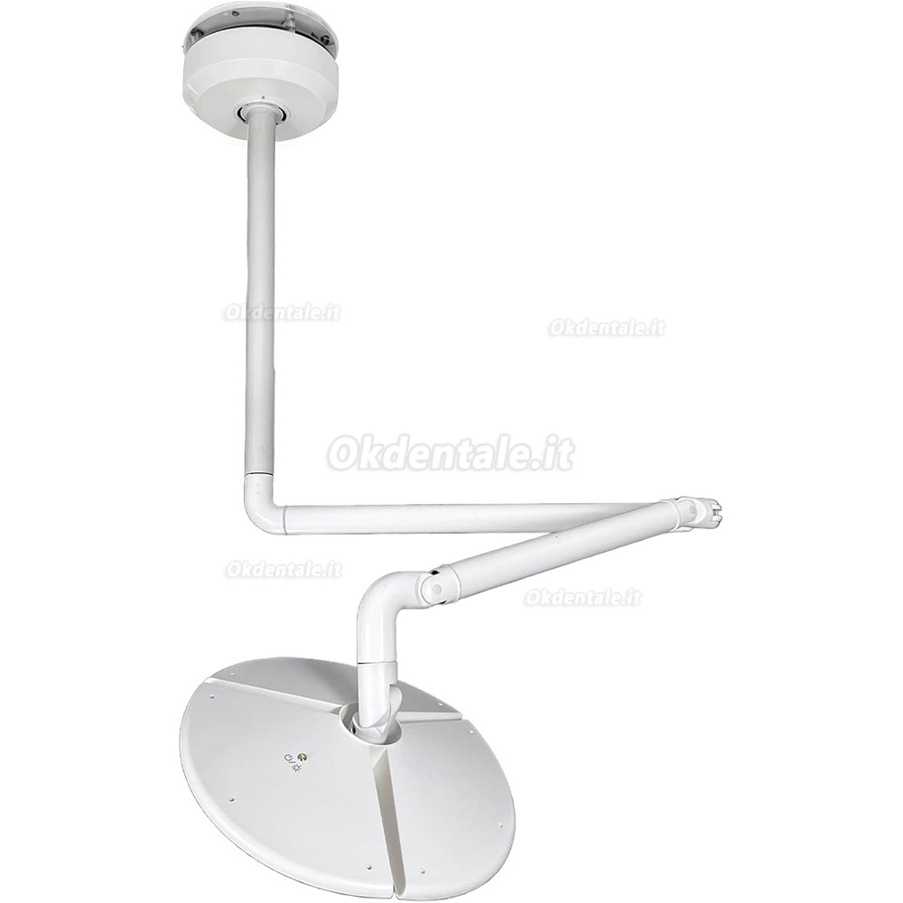 Lampada scialitica odontoiatrico a LED KWS KD-2036D-4 da 80W, lampada riunito odontoiatrico  a soffitto